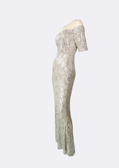 Diamond Vedette Mermaid Gown
